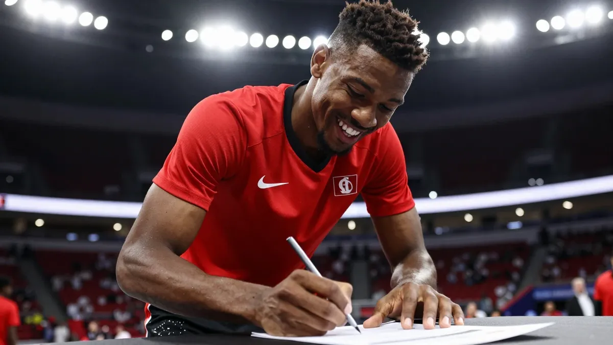 The New Orleans Pelicans complete their roster by signing Ole Miss forward Malik Dia to a two-way contract after strong...